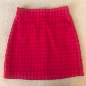 J. Crew A-line Mini Skirt